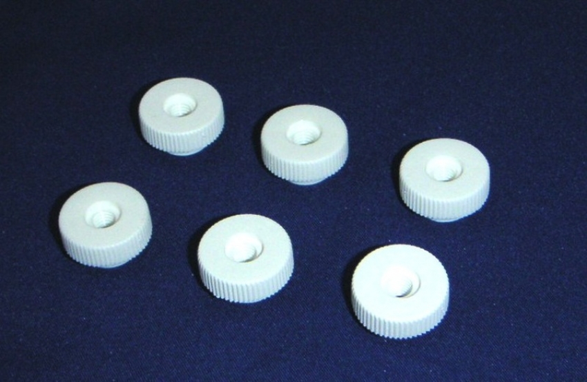 M6 knurled Nuts (6) - Click Image to Close